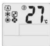 DAIKIN ATXP20L5V1B - To start/stop operation and to set the temperature - 1