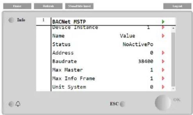 DAIKIN EWADH12TZSLC2 - BACnet MSTP - 2