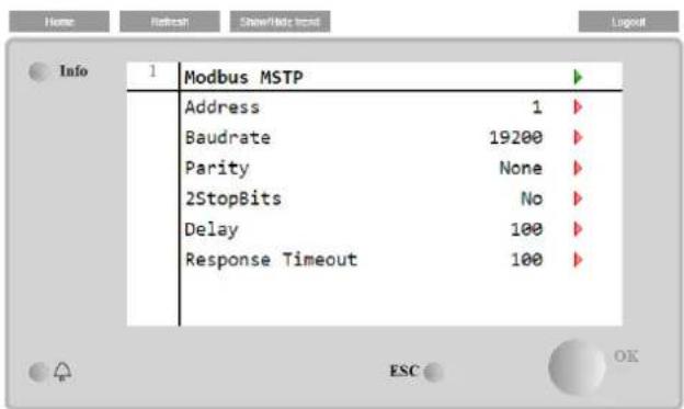 DAIKIN EWADH12TZSLC2 - Modbus MSTP - 2