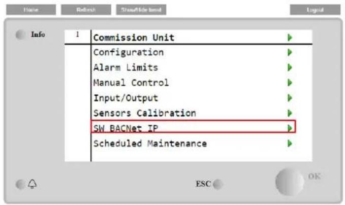 DAIKIN EWADH12TZSLC2 - BACnet IP - 1
