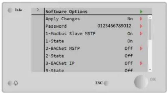 DAIKIN EWADC16TZSRC2 - Software Options - 2