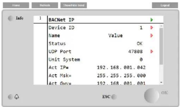 DAIKIN EWADC16TZSRC2 - BACnet IP - 2