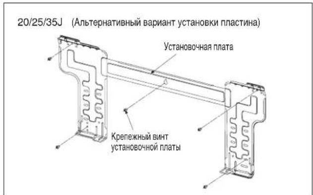 DAIKIN ARYN20LV1 - Сборка монтажной пластины - 1