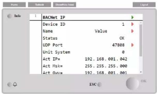DAIKIN EWADC17T-XRB3 - BACNET IP - 2