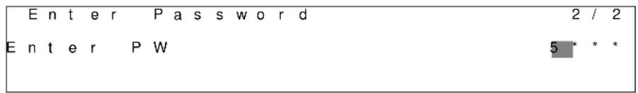 DAIKIN EWWH685DZXEA2 - Passwords - 1