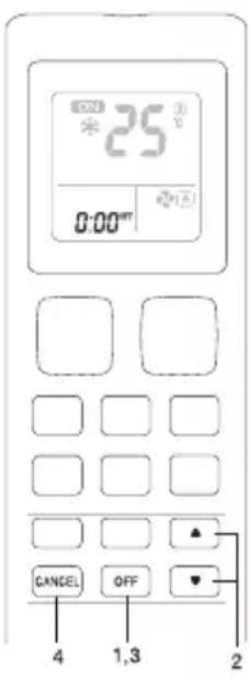 DAIKIN ATXC60DV1B - ■ Notes on TIMER setting - 1