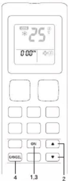 DAIKIN ATXC60DV1B - ■ Notes on TIMER setting - 2