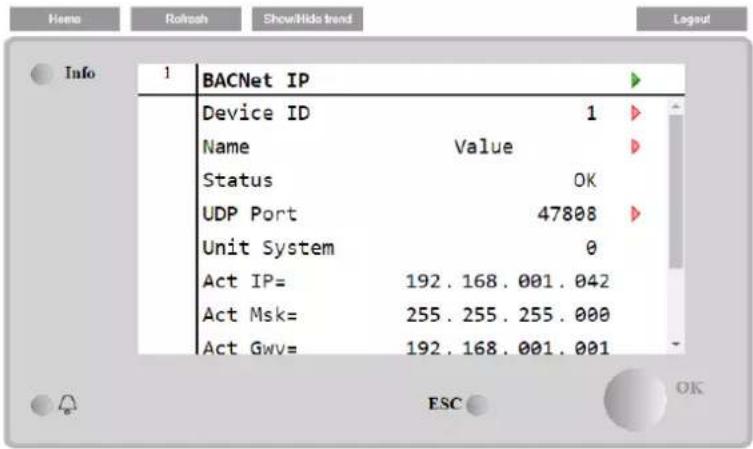 DAIKIN EWWS530DZXSA1 - BACNET IP - 2