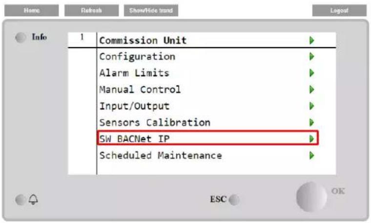 DAIKIN EWWS530DZXSA1 - BACNET IP - 1