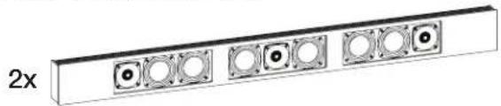 Paradigm Decor 1RS - 2x Soundbar - 1