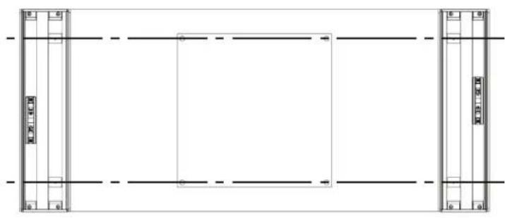 Paradigm Decor 1RS - Remove the tape securing both Extrusion Brackets to the soundbar. - 2
