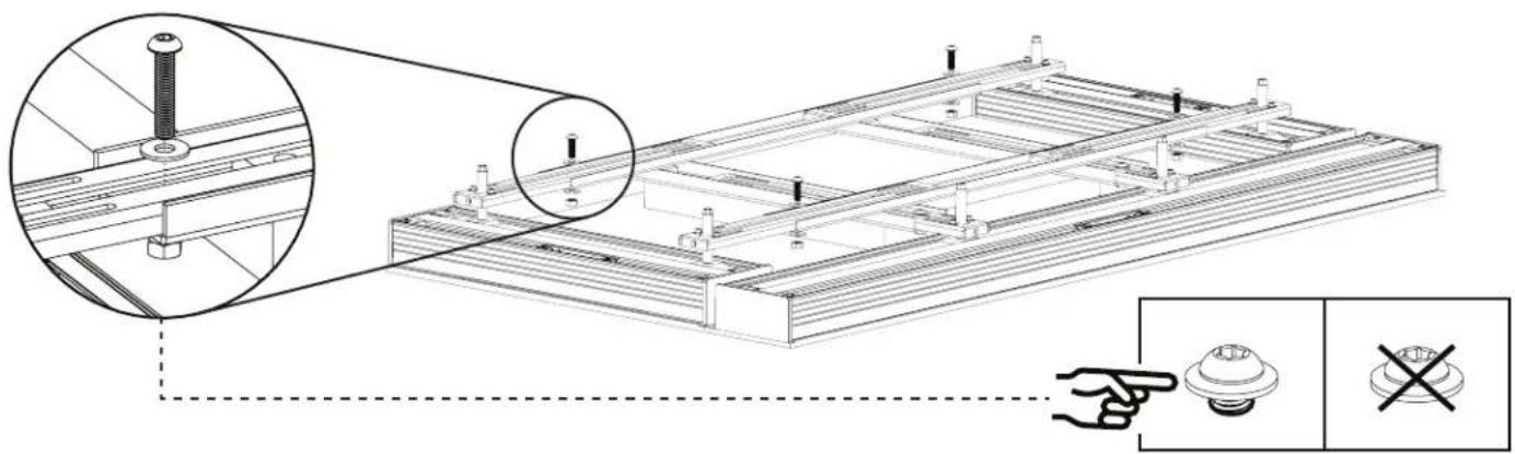 Paradigm Decor 1RS - Securing the rail position. - 1