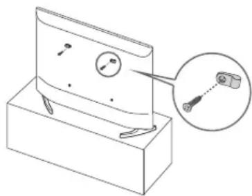 SAMSUNG UA43T6003AK - Preventing the TV from falling - 1