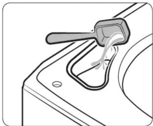 SAMSUNG WA12CG5786BW - NOTE - 2
