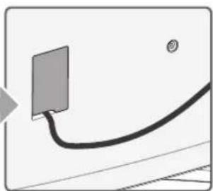 SAMSUNG UA78KS9800R - Covering the ports with the Cover Terminal - 3
