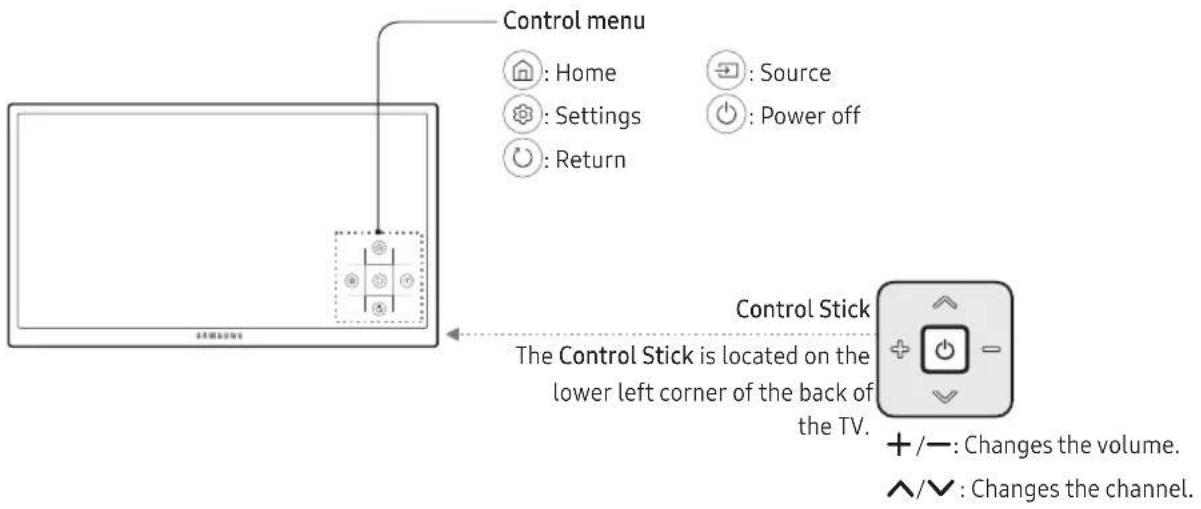 SAMSUNG UA78KS9800R - Using the TV Controller (88 inches) - 1