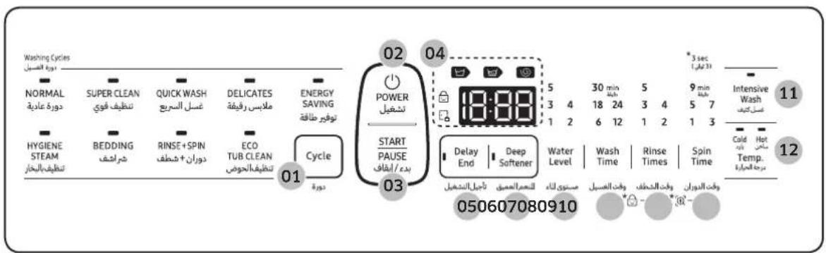 SAMSUNG WA10B5251BY - Operations - 1