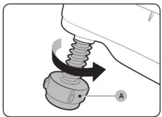 SAMSUNG WA10B5251BY - STEP 2 Adjust the levelling feet - 1