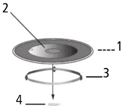 Salton MW-2016 - Turntable Assembly - 1