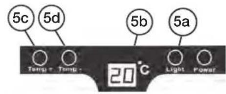 Salton WC-2059 - DESCRIPTION OF PARTS - 1