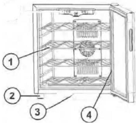 Salton WC-2059 - DESCRIPTION OF PARTS - 2
