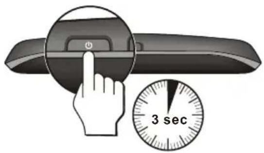 NAVMAN MY Truck III - Using the power button - 1
