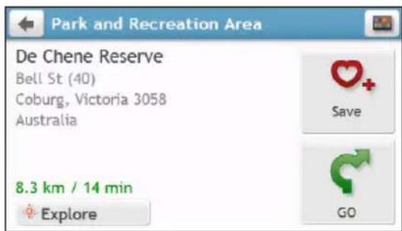 NAVMAN MY Truck III - How do I preview the destination on map? - 4