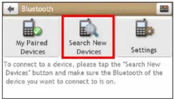 NAVMAN MY Truck III - How do I pair my Navman with a Bluetooth device? - 2