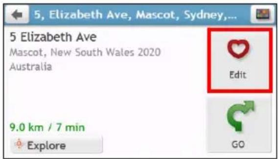 NAVMAN MY Truck III - How do I save a location as My Place or Home? - 2