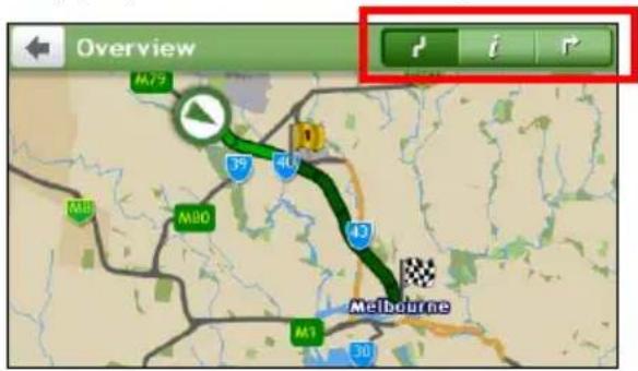 NAVMAN MY Truck III - How do I use the tabs in the title bar? - 1