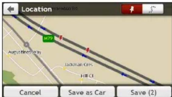 NAVMAN MY Truck III - How do I capture the GPS co-ordinates of my location? - 1