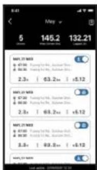 NAVMAN MiCam Truck - Retrieving mileage reports to your phone - 3