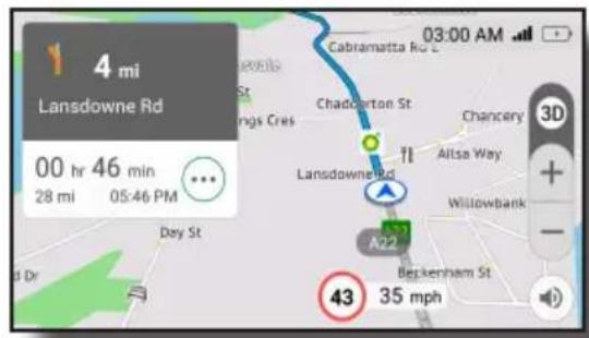 NAVMAN MiCam Truck - Changing display mode - 1