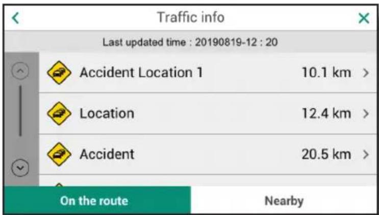 NAVMAN MiCam Truck - Getting live traffic updates - 1