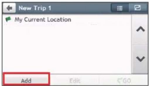 NAVMAN MyEscape IV - How do I create a trip with multiple stops? - 3