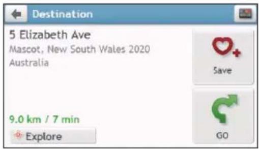 NAVMAN MyEscape IV - How do I save a location as My Place or Home? - 1