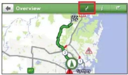 NAVMAN MyEscape IV - How do I view my route statistics? - 2