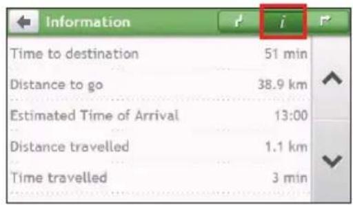 NAVMAN MyEscape IV - How do I view my route statistics? - 3