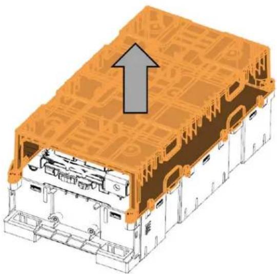 APC LIBATTSMGGIEC - Remove the Top Case - 1