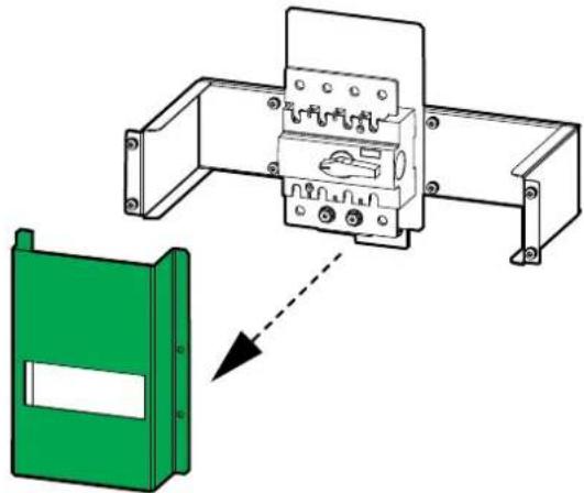 APC SP3OPT003 - Install the Neutral Disconnection Kit (Option) - 1