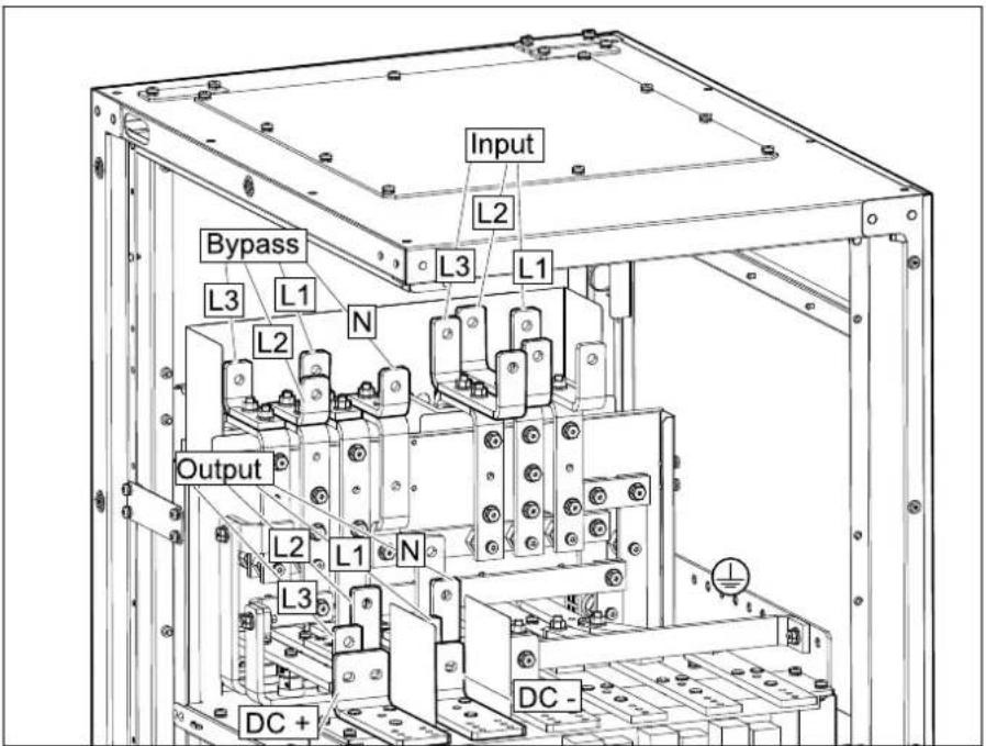 APC SP3OPT002 - Connect the Power Cables for the UPS with Four Internal Switches - 4