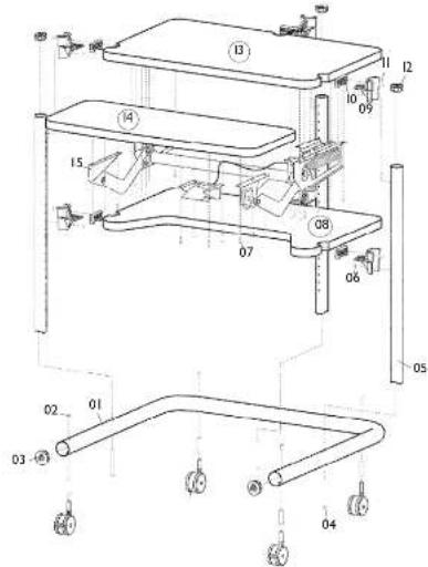 Anthro AdjustaCart - Assembly Instructions - 2