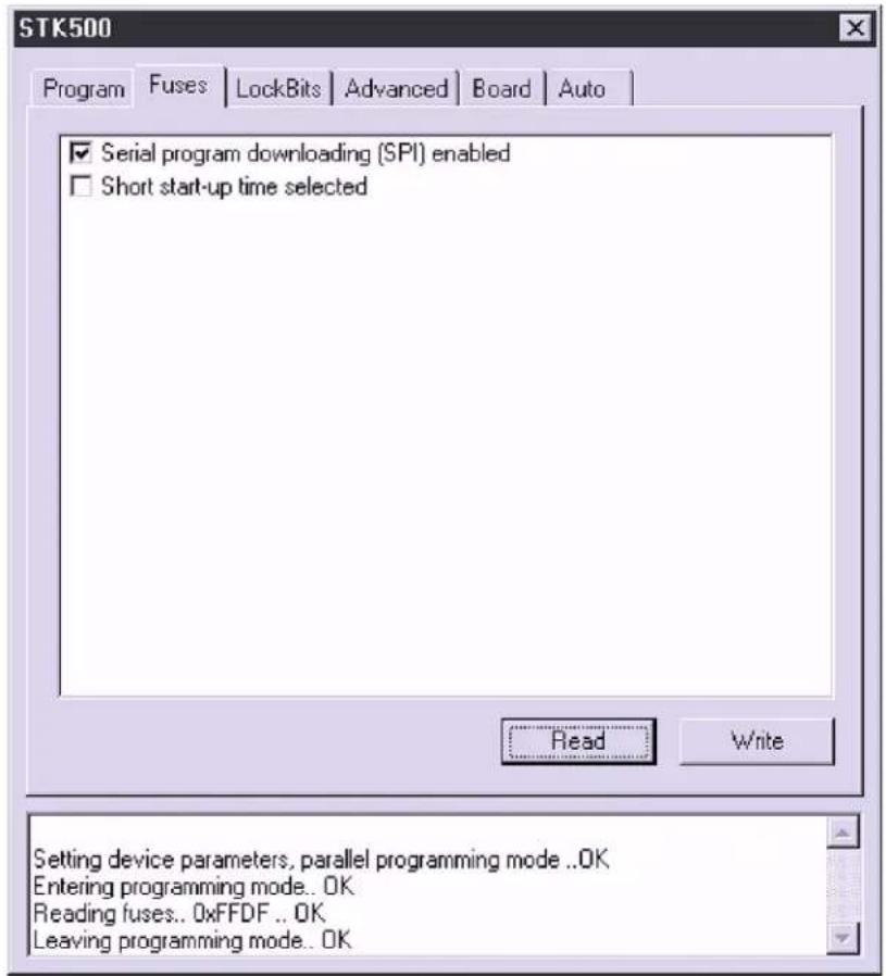 Microchip T5750C - "Fuses" Settings - 1