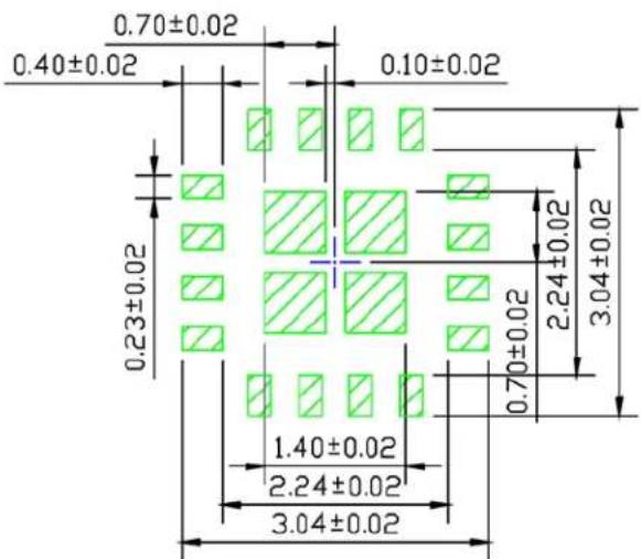 Microchip SY84782U - Package Information and Recommended Land Pattern ^(10) (Continued) - 3
