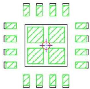 Microchip SY84782U - Package Information and Recommended Land Pattern ^(10) (Continued) - 1