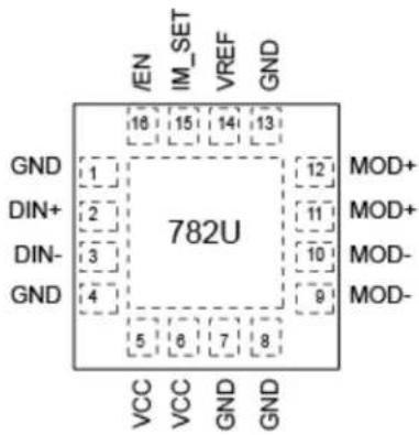 Microchip SY84782U - Note: - 1