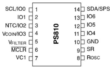 Microchip PS810 - Pin Description - 2