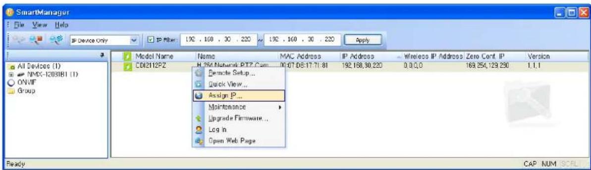 Costar CDI2112PZ - Network Connection &amp; IP assignment - 2