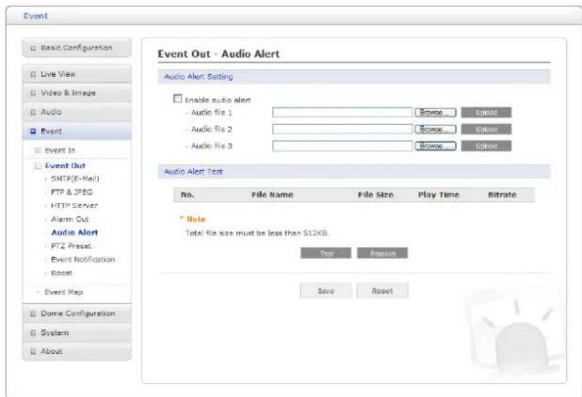 Costar CDI2112PZ - ▼ Audio Alert - 1