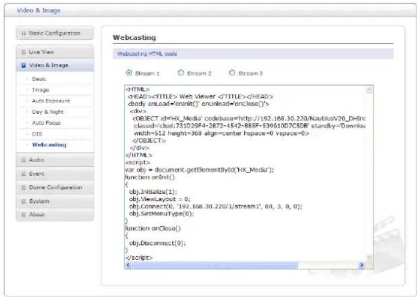 Costar CDI2112PZ - 7) Webcasting - 1